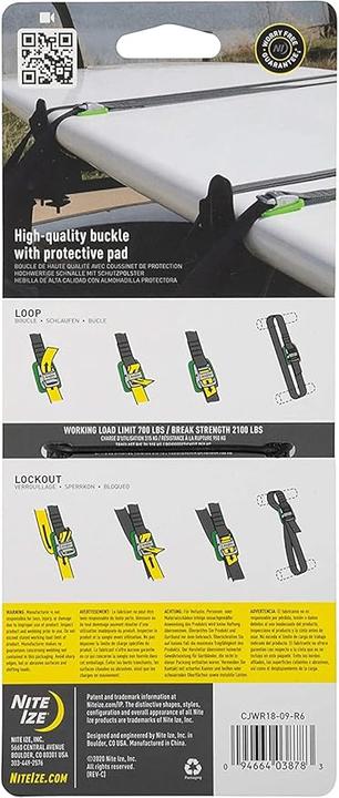 Actual product image Nite Ize CamJam® Tie Down Strap 18 FT