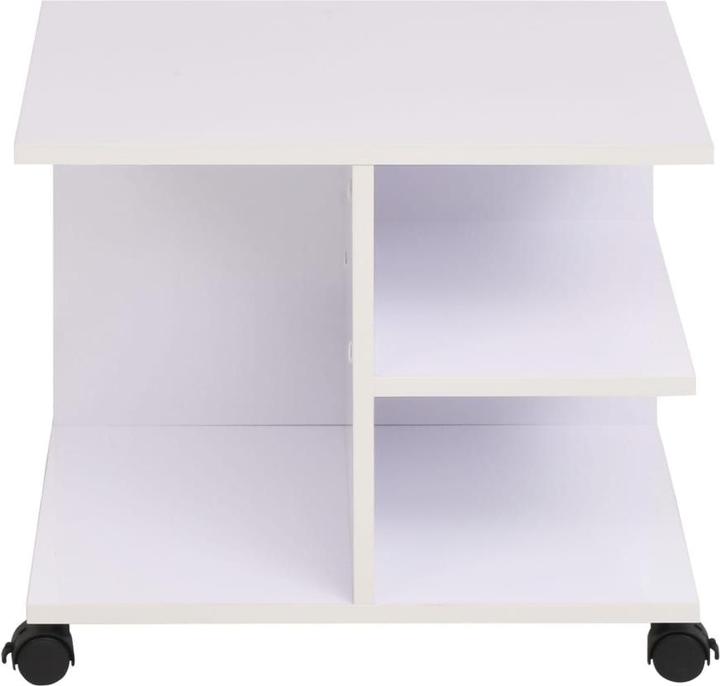 Image du produit vidaXL Beistelltisch mit Rollen (50 x 35 x 42 cm)