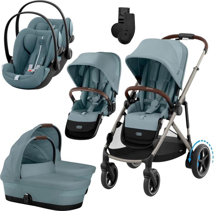 Cybex eGazelle S Zwillinge 3in1 Set (0 Monate - 4 Jahre)