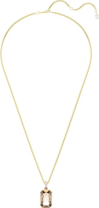 Produktbild Swarovski Millenia Halskette Oktagon Schliff Karamell Goldlegierungsschicht (Swarovski Metall)