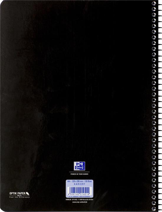 Actual product image Oxford College notebook "Student", A4+ (A4, Special ruling)