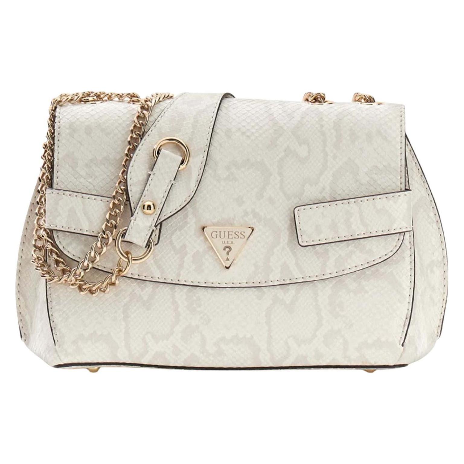 Guess, Damen, Handtasche, Serenova Convertible Xbody Flap Bag, Mehrfarbig, Beige