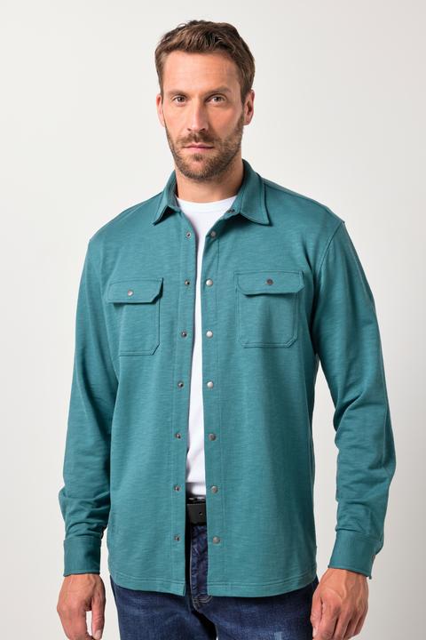 Actual product image JP1880 JP 1880 jersey shirt, long sleeve, Kent collar, modern fit, up to 8 XL (5XL)