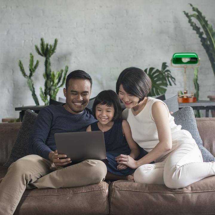 Image du produit Relaxdays Lampe banquier, verte