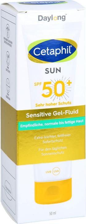 Actual product image Cetaphil Sun Cetaphil Sensitive Gel (Sun gel, SPF 50+, 50 ml)