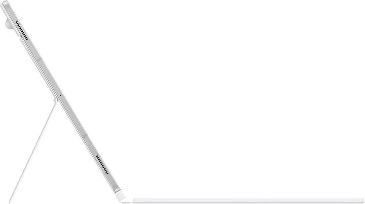 Actual product image Samsung Book Cover Keyboard Tab S10 Ultra/S9 Ultra White (NL, Galaxy Tab S10 Ultra, Galaxy Tab S9 Ultra)