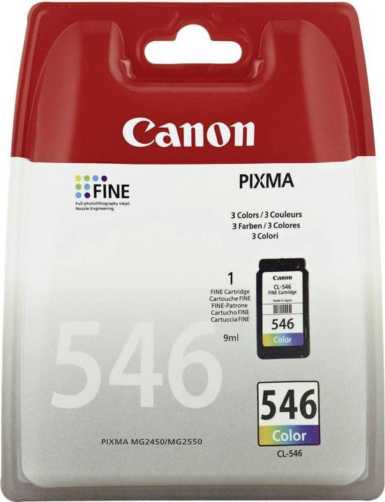 Actual product image Canon Cl-546 (C, M, Y)