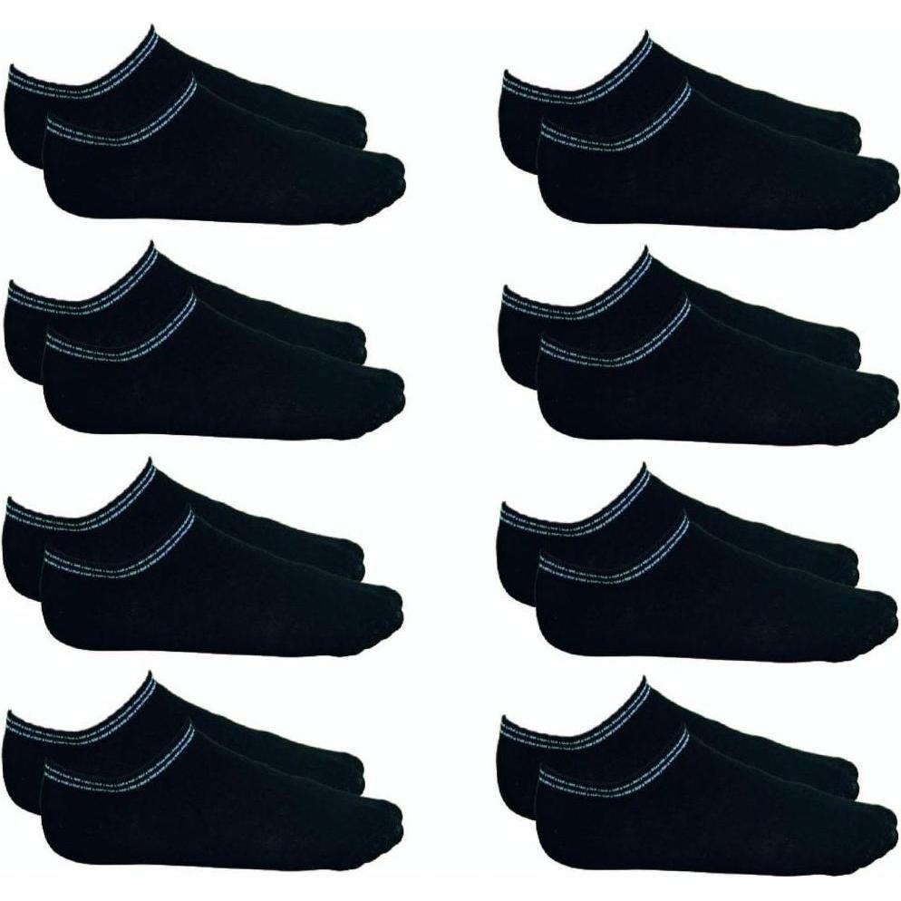 Thumbnail - Zecond Zkin, Socken, 8 Paar Sneaker Socken Gr. 32 - 38, Schwarz, Grau, (32 - 38)