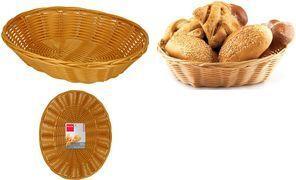 Produktbild Metaltex Brotkorb oval PP Metalldraht 24x20x6 cm