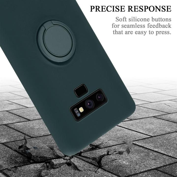 Actual product image Cadorabo TPU Liquid Ring Silicone Case Cover (Samsung Galaxy Note 9)