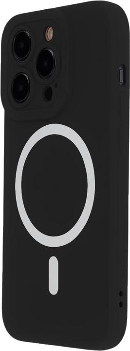 Actual product image Tecto Shield Silicon Soft Mag iPhone 16 Plus cover black (Apple iPhone 16 Plus)