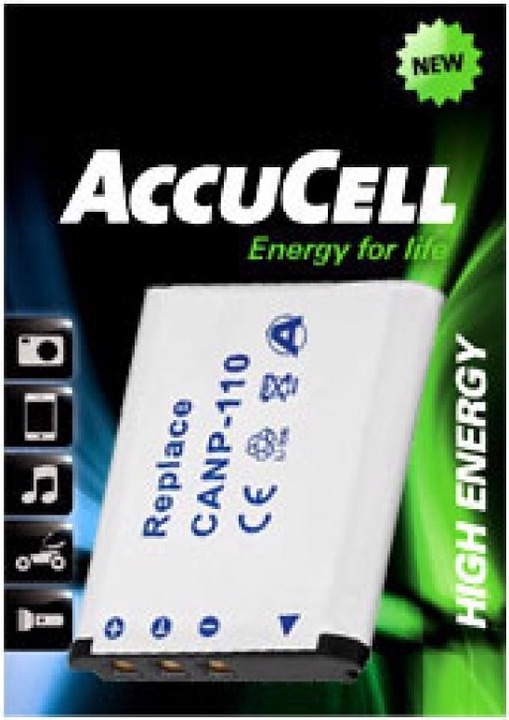 Produktbild AccuCell Akku Casio NP-110, Casio Exilim EX-Z2000, EX-Z2300 (Akku)