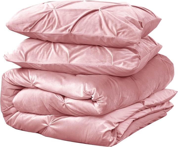 Actual product image Sleeptime Pintuck velvet duvet cover (Duvet cover, 240 x 220 cm)