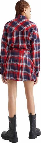 Image du produit Tommy Hilfiger Tjw Mini-jupe plissée à carreaux pour femme (M)