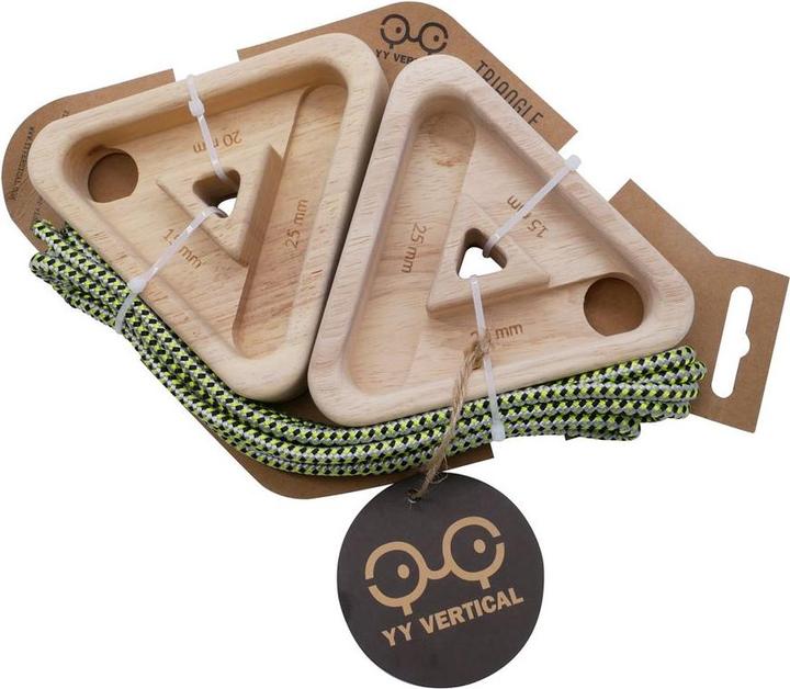 Produktbild Y & Y Triangle Trainingsgriffe (Brown, Wood)