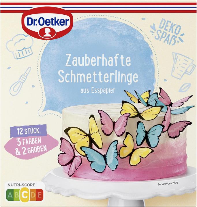 Image du produit Dr. Oetker Des papillons magiques (12 x)