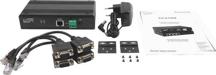 Immagine prodotto Exsys Server di dispositivi seriali 4x RS232/422/485