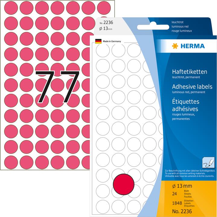 Produktbild HERMA Markierungspunkte