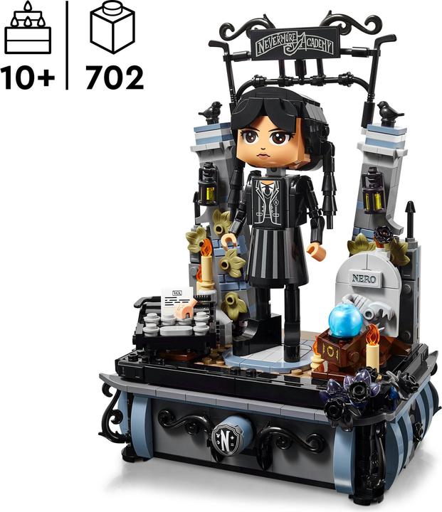 Produktbild LEGO Wednesday Addams Baufigur (76780, LEGO Wednesday)