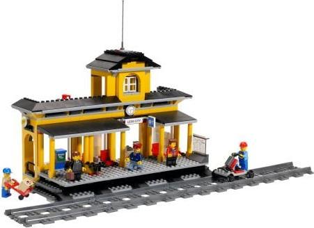 Productafbeelding LEGO City End-Of-Live Set Bahnhof - 7997 NEU! Teile 387x (7997)