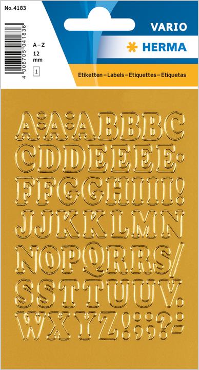 Produktbild HERMA Buchstaben Etiketten