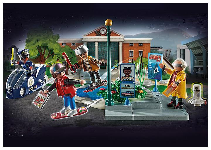 Immagine prodotto Playmobil Ritorno al Futuro Parte II Inseguimento con Hoverboard (70634, Playmobil Ritorno al futuro)