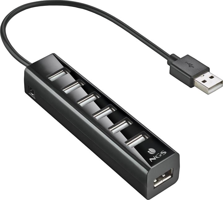 Produktbild NGS Ihub7 tiny (USB-A, 7 Ports)
