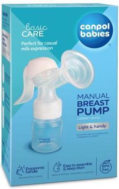 Actual product image Canpol BABIES Manual breast pump Basic 12/216