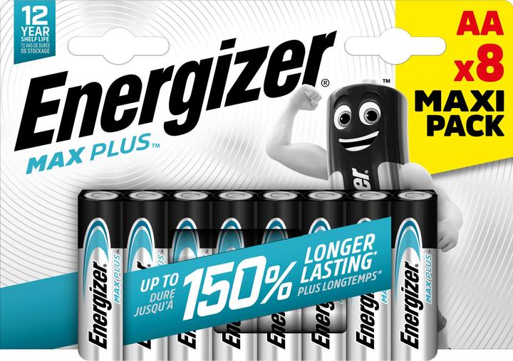 Actual product image Energizer Max Plus AA battery (8 pcs., AA, 2800 mAh)