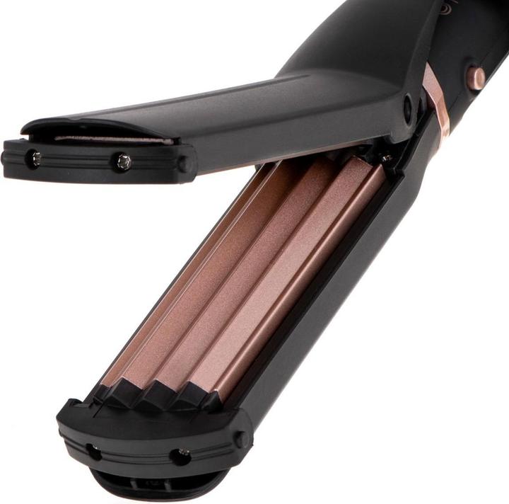 Productafbeelding Camry Haarstyler CR 2024 1200 W, Zwart / Roségoud (32 mm, 19 mm)