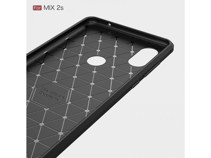 Immagine prodotto Screenguard Xiaomi Mi Mix 2S Cover Carbon Brushed Soft TPU (Mi Mix 2S)