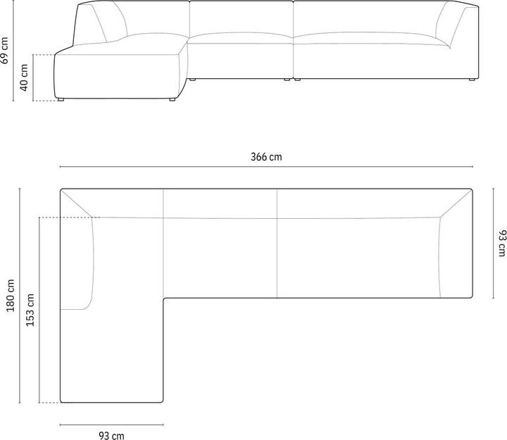 Produktbild Micadoni Ruby (Ecksofa)