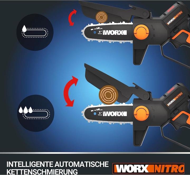 Actual product image Worx WG325E.9 (Battery chain saw)
