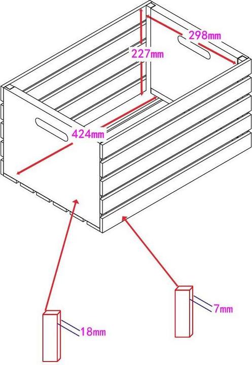Produktbild Habau Obst- und Gemüsekiste