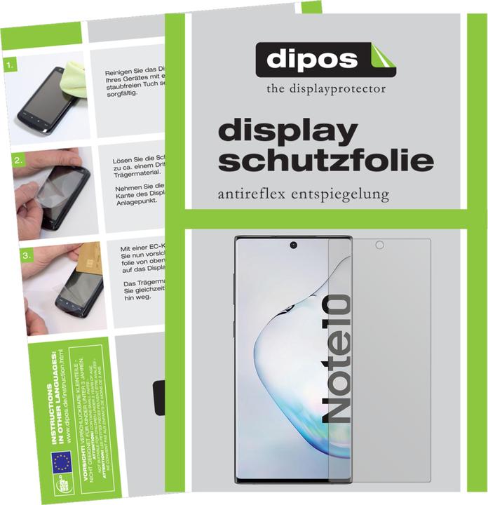 Actual product image Dipos Screen Protector Anti-Glare (2 Piece, Samsung Galaxy Note 10 5G)