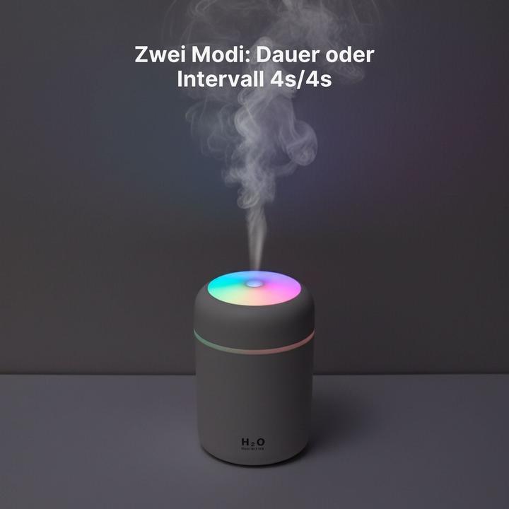 Produktbild Hermex Tragbarer Luftbefeuchter Mini-Luftbefeuchter Ultraschall Diffusor