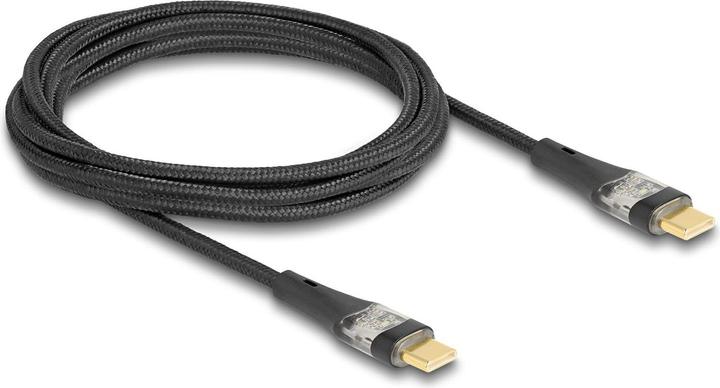 Actual product image Delock USB 2.0 fast charging cable USB Type-C plug to plug (2 m, USB 2.0, 100 W)