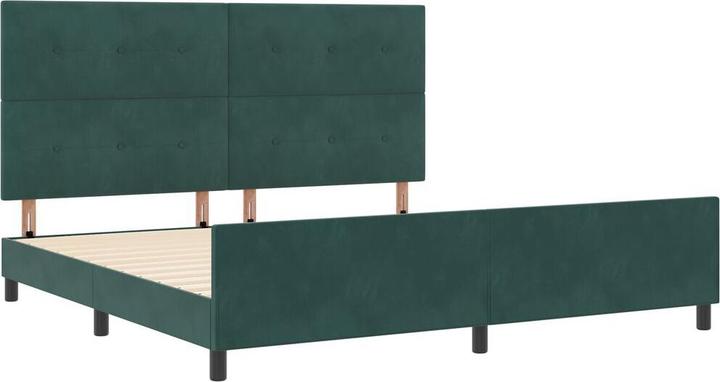 Actual product image vidaXL Modernes Bett (200 x 200 cm)