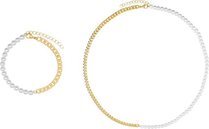 Immagine prodotto Heideman Set Vanez color oro (100% acciaio inossidabile)