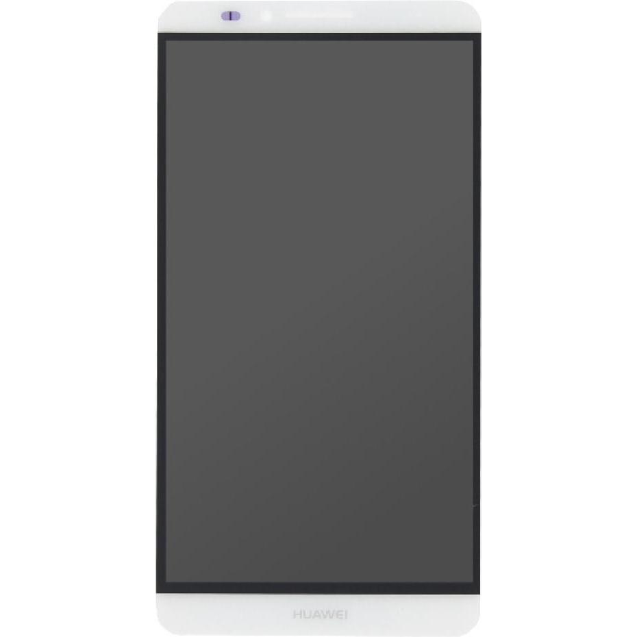 OEM Display for Huawei Mate 7 white (Huawei Ascend Mate 7), Mobilgerät Ersatzteile, Weiss