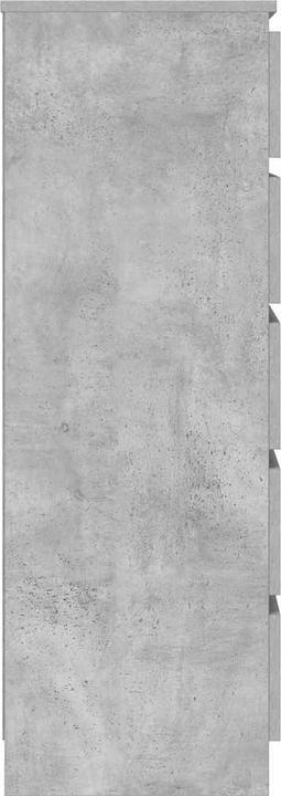 Image du produit vidaXL Schubladenschrank Betongrau 60x36x103 cm (60 x 36 x 103 cm)