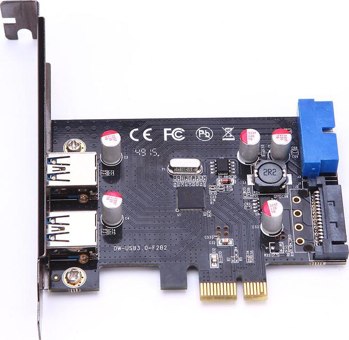 Immagine prodotto MicroConnect Scheda 3+1 porte USB 3.0 PCIe