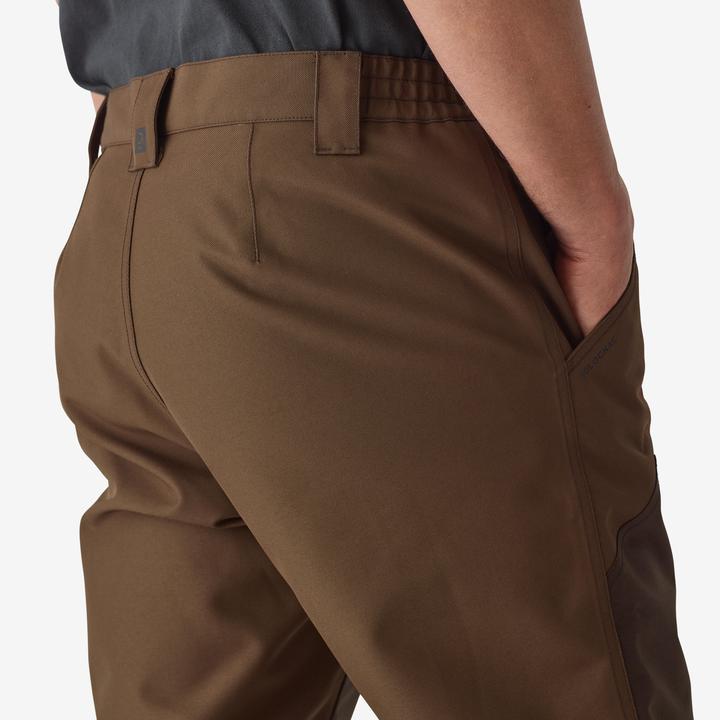 Actual product image Solognac Hunting reinforced waterproof trousers woodland 500 two-tone/brown (XXL)