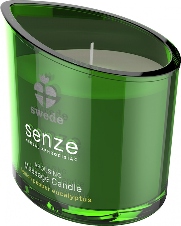 Actual product image Swede Senze Arousing Massage Candle Lemon Pepper Eucalyptus 150 ml (150 ml)