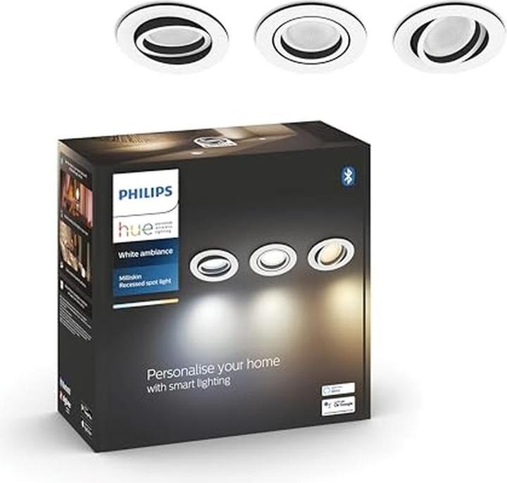 Produktbild Philips Hue White Ambiance Milliskin (1050 lm, GU10)