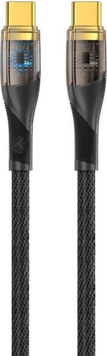 Actual product image Tellur Data Cable Type-C to Type-C PD60W 100cm Black (1 m, USB 3.2 Gen 2, 60 W)