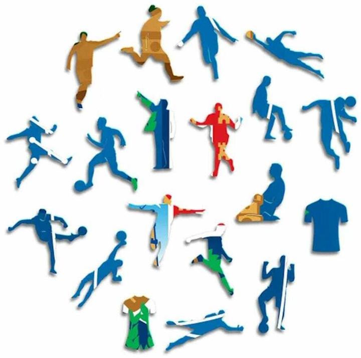 Actual product image Iconic FC Porto - Logo - Wooden Puzzle Size S (150 pieces) (150 pieces)