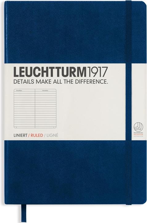 Image du produit Leuchtturm1917 Calepin (A5, À rayures, Couverture rigide)