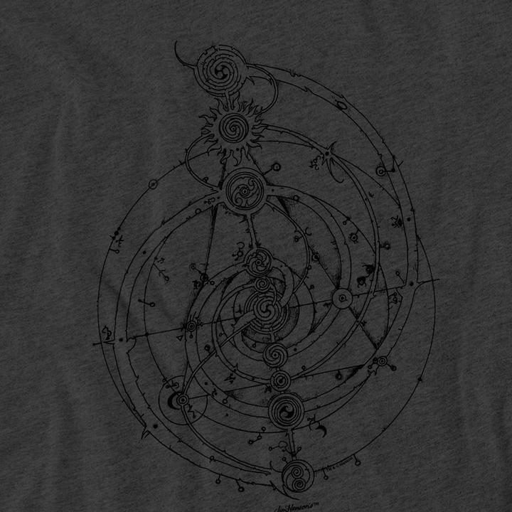 Produktbild Mister B Dream Spiral TShirt meliert (S)