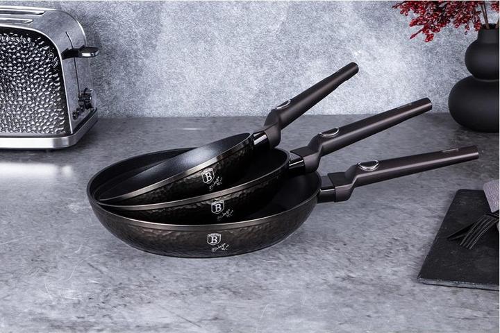 Immagine prodotto BerlingerHaus Set di 3 padelle da cucina barf house (28 cm, Padella per friggere, Alluminio)
